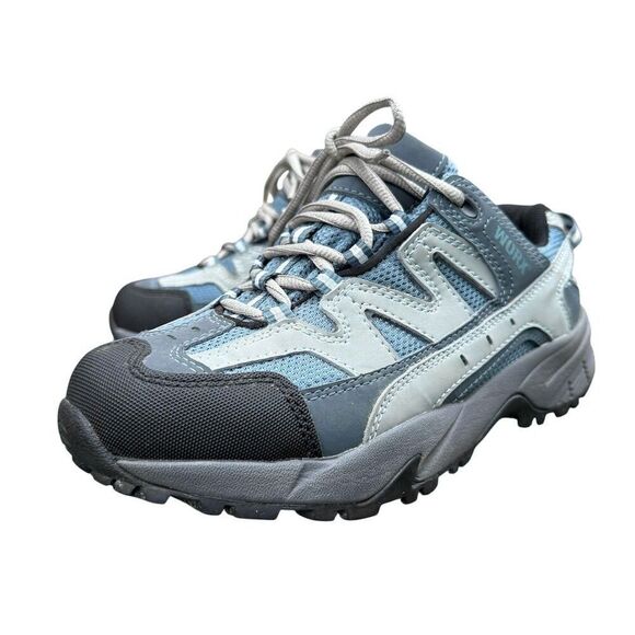 Red Wing Worx Carbide Women's Athletic Safety Toe Work Shoes Blue Size 7W - Picture 14 of 15